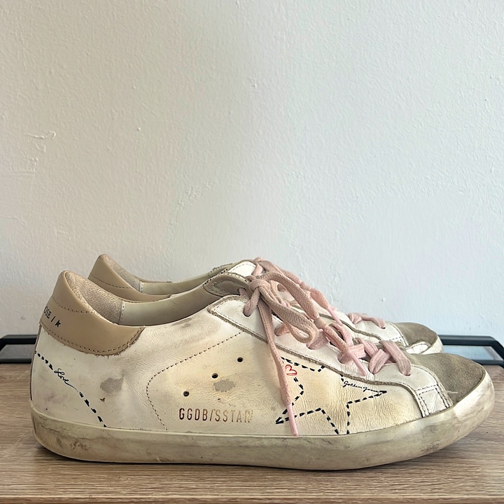 Golden Goose Super-Star Sneakers | SZ 38